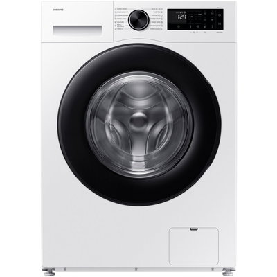 Masina de spalat rufe frontala Samsung WW10FG5U34AELE, 10 kg, 1400 RPM, Clasa A, adancime 55 cm, LED, Hygiene Steam, Drum Clean+, AI Energy, AI Ecobubble, motor Digital Inverter, sertar StayClean, alb