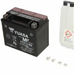 Baterie moto AGM fara intretinere YUASA 12V 10Ah 180A L+ 150x87x130 Incarcare uscata cu acid