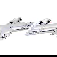 Baterie cada-dus TEKA INCA PRO, termostat, alama, argintiu