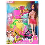 Papusa Soy luna cu bicicleta, MEDIASON TRADE SRL