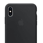Silicone Case Apple iPhone XS Max Negru