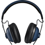 Casti Audio Over the Ear Panasonic RP-HTX90NE-A, Wireless, Bluetooth, Noise cancelling, Microfon, Autonomie 20 ore, Albastru