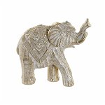 Figură Decorativă DKD Home Decor Elefant Rășină (17 x 7.5 x 15 cm), DKD Home Decor