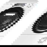 Uscator de rufe Candy Rapido Pro RPEH10A2TCBEX-S, Pompa de caldura, Wi-Fi, 10 kg, 14 programe, Clasa E, alb