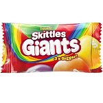 Skittles Fruit Giant Bag - bomboane cu gust de fructe 45g (EXP 28.04.2024), Skittles