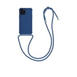 Husa pentru Apple iPhone 12 Pro Max Kwmobile, rezistent la socuri, rezistent la zgarieturi, silicon, Albastru