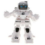 Robot de jucarie luptator Kingcraft cu telecomanda alb dn045-alb