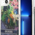 
        Husa Guess GUHCP13MLFLSB compatibila cu iPhone 13, Flower Liquid Glitter, Albastru        Cod produs: 59100
      