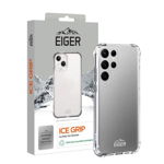 Husa Eiger Ice Grip pentru Samsung Galaxy S22 Ultra (Transparent), Eiger