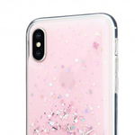 Capac Protectie Spate Switcheasy Pentru Iphone Xs/iphone X Colectia Starfield - Roz, Switcheasy