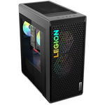 Sistem Gaming Lenovo Legion T5 26ARA8 cu procesor AMD Ryzen™ 7 7700 pana la 5.30 GHz, 32GB DDR5, 1TB SSD M.2 2280 PCIe® 4.0x4 NVMe®, NVIDIA® GeForce RTX™ 4060Ti 8GB GDDR6, No OS, Storm Grey, 3Y Premium Care