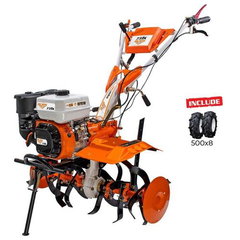 Motosapatoare Dac 185 + Roti Cauciuc 5.00-8, Ruris