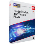 Antivirus Bitdefender Antivirus Plus 1 Dispozitiv 2 Ani Licenta noua Retail
