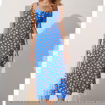 Rochie midi cu model floral, Happiness Istanbul