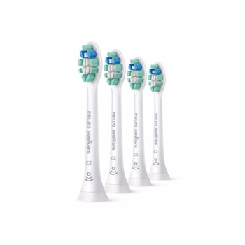 Rezerve periuta de dinti electrica C2 Optimal Plaque Defence HX9024/10, 4 buc, standard, Alb