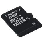 Card microsd sdc4/8gbsp kingston, 8 gb, microsdhc, clasa 4, standard nu e cazul