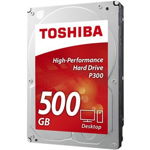 Hard Disk Desktop Toshiba P300 500GB SATA3 7200RPM bulk, Toshiba