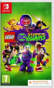 Lego DC Super Villains Code In Box NSW