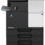 Multifunctional laser monocrom KONICA MINOLTA Bizhub 287, A3 + Feeder (DF-628) + Desk (DK-514) + Toner (TN323), KONICA MINOLTA