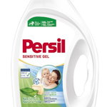 Detergent de rufe lichid Persil Sensitive Gel, 38 spalari, 1,7L