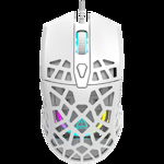 Puncher GM-20 High-end Gaming Mouse with 7 programmable buttons  Pixart 3360 optical sensor  6 levels of DPI and up to 12000  10 million times key life  1.65m Ultraweave cable  Low friction with PTFE feet and colorful RGB lights  whit ...