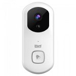 Sonerie inteligenta cu camera video Doorbell FHD WiFi White, iHunt