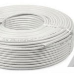 Cablu coaxial RG6 Cupru + 2X 0,75 alimentare CCA, 100M Safer, TW100SCCA, Safer