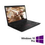 Laptop Refurbished LENOVO ThinkPad T490, Intel Core i5-8265U 1.60 - 3.90GHz, 16GB DDR4, 256GB SSD, 14 Inch Full HD, Webcam + Windows 10 Pro, LENOVO