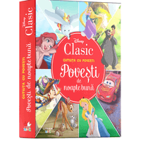 Cutiuta cu povesti. Disney Clasic. Povesti de noapte buna, Litera