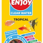 ENJOY Hrană pentru peşti, Tropical Mix, Fulgi 250ml, Enjoy