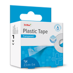 Dr. Max Plastic Tape transparent, 2.5cm x 5m, Dr.Max