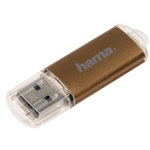 Memorie USB Hama Laeta 32GB, USB 2.0, maro