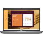 Laptop Dell Latitude 5450 Procesor Intel® Core™ Ultra 7 155U 12M Cache, up to 4.80 GHz, 14" FHD, 16GB DDR5, 512GB SSD, Intel Graphics, Ubuntu, 3Yr ProSupport, Gri