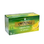 Set 3 x Ceai Twinings Verde cu Aroma de Lamaie, 100 Plicuri x 1.6 g