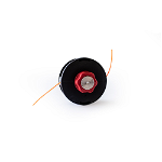 Tambur motocositoare, buton rosu, mic, 10.50 x 10.50 x 7 cm, Micul Fermier