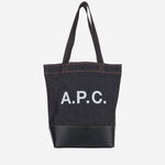 A.P.C. A.P.C. Axel cotton shopping bag Denim, A.P.C.