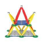 Set de constructie magnetic Supermag Classic, 72 piese