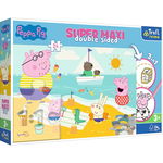 Puzzle Primo 24 super maxi Peppa Pig Trefl, Trefl