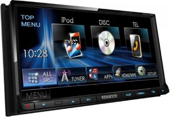 Sistem multimedia auto cu DVD si Bluetooth Kenwood DDX-7015BT