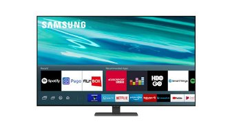 Televizor QLED Samsung 125 cm (50inch) 50Q80A, Ultra HD 4K Smart TV, WiFi, CI+, Samsung