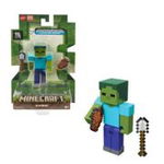 Figurina zombie craft a block 8 cm, Minecraft, 