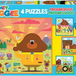 Puzzle Progressive 4 in 1 12 16 20 25 piese Hey Duggee, Educa