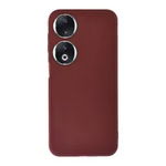 Husa silicon compatibila honor 90, soft matt, protectie camera foto, bordo