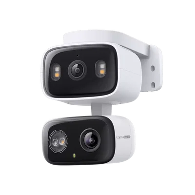TP-LINK Indoor Outdoor Dual Lens Pan Tilt Security Camera