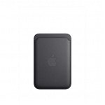 Husa de protectie Apple FineWoven Wallet with MagSafe, Black, Apple