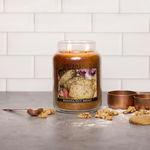 Lumanare parfumata - Cheerful candle - aroma Banana Nut Bread - Mare - 680g, Cheerful candle