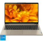 Laptop Lenovo IdeaPad 3 15ITL6 cu procesor Intel Core i5-1135G7, 15.6, Full HD, 4GB, 512GB SSD, Intel Iris Xe Graphics, No OS, Sand