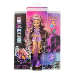 Monster High Papusa Clawdeen Wolf Cu Animalut Si Accesorii