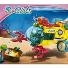 Set de constructie S-Girls, Parasail Adventure, 185 piese tip lego