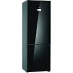 Combina frigorifica BOSCH KGN49LBEA, No Frost, 438 l, H 203 cm, Clasa E, negru